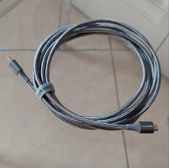 Double braided nylon USB Cable Type C - Picture 1 of 4